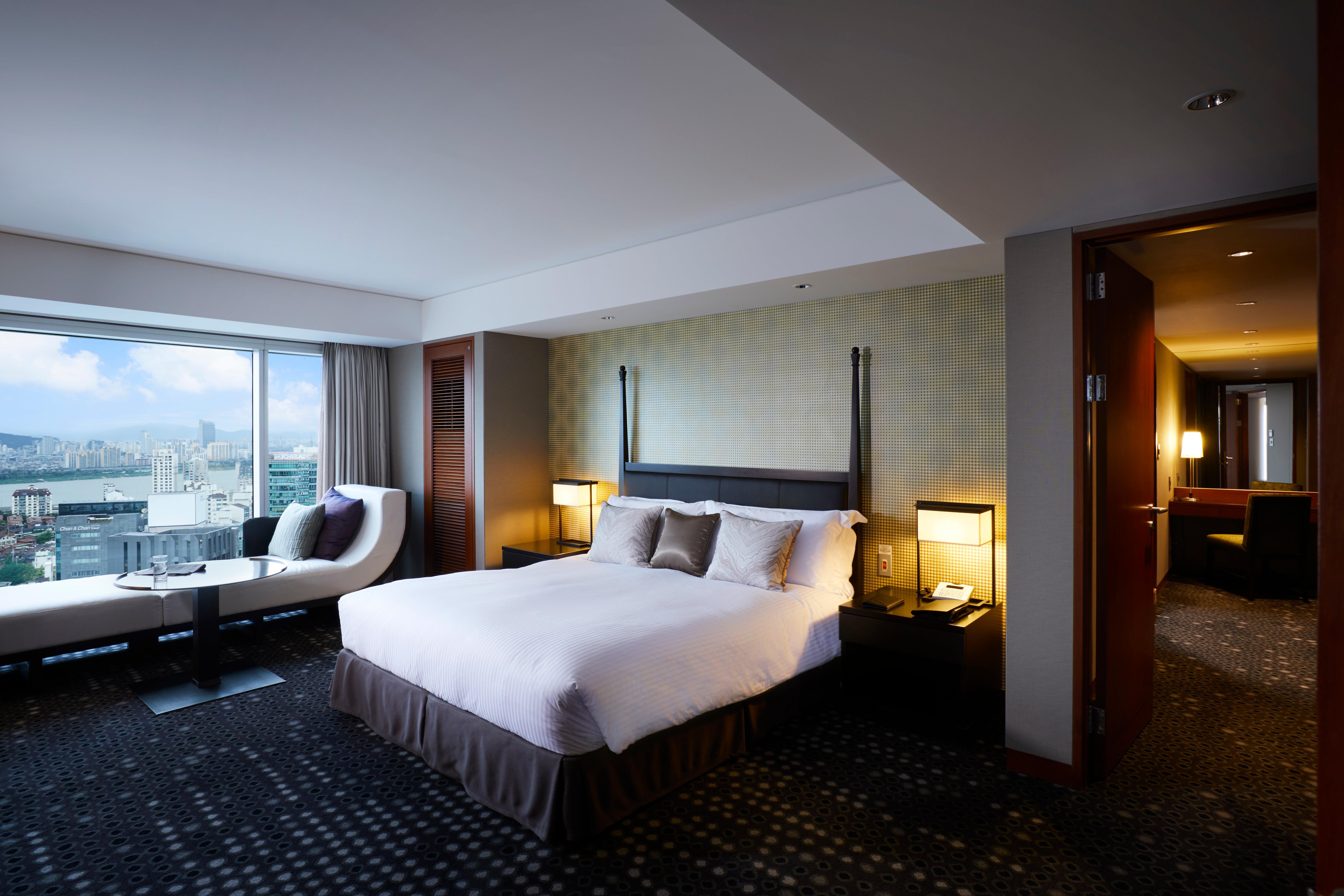 Hotel InterContinental Seoul COEX Exterior foto A bedroom at the hotel
